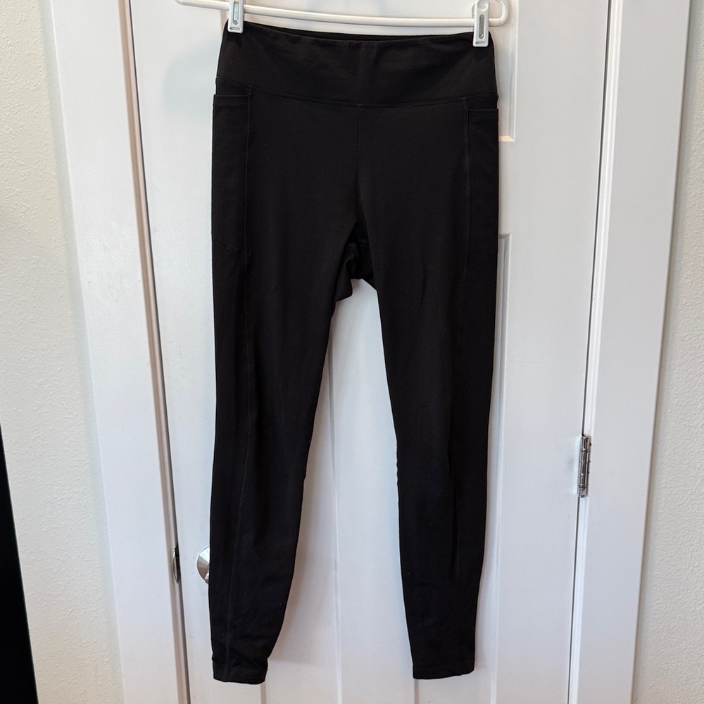 PINK Victoria's Secret Cozy Black Leggings